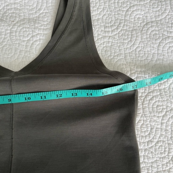 Lululemon Ease of it All V-Neck Jumpsuit
Grey Sage size 4 - Picture 16 of 16